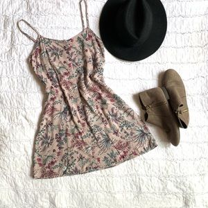 Floral print dress